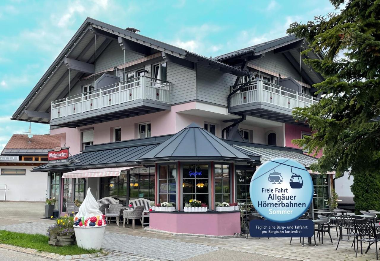 Vintage Hotel Charivari- Sommer Hoernerbahnen Kostenlos Mit Restaurant Bolsterlang Exterior foto